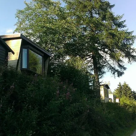 캠프장 Nette Vakantiechalet Bovenaan Fantastische Terrassencamping *